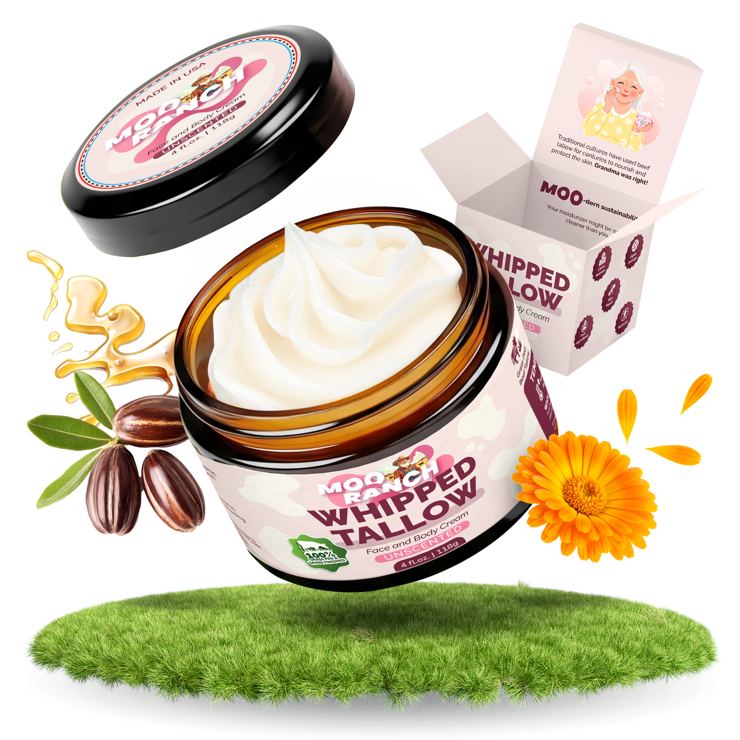 Moo Ranch Whipped Tallow Cream